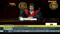 Gladys Gutiérrez comparte resultados del referéndum consultivo durante su discurso en el TSJ