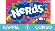 Nouveauté explosive : Retrait immédiat des bonbons acidulés fruités !