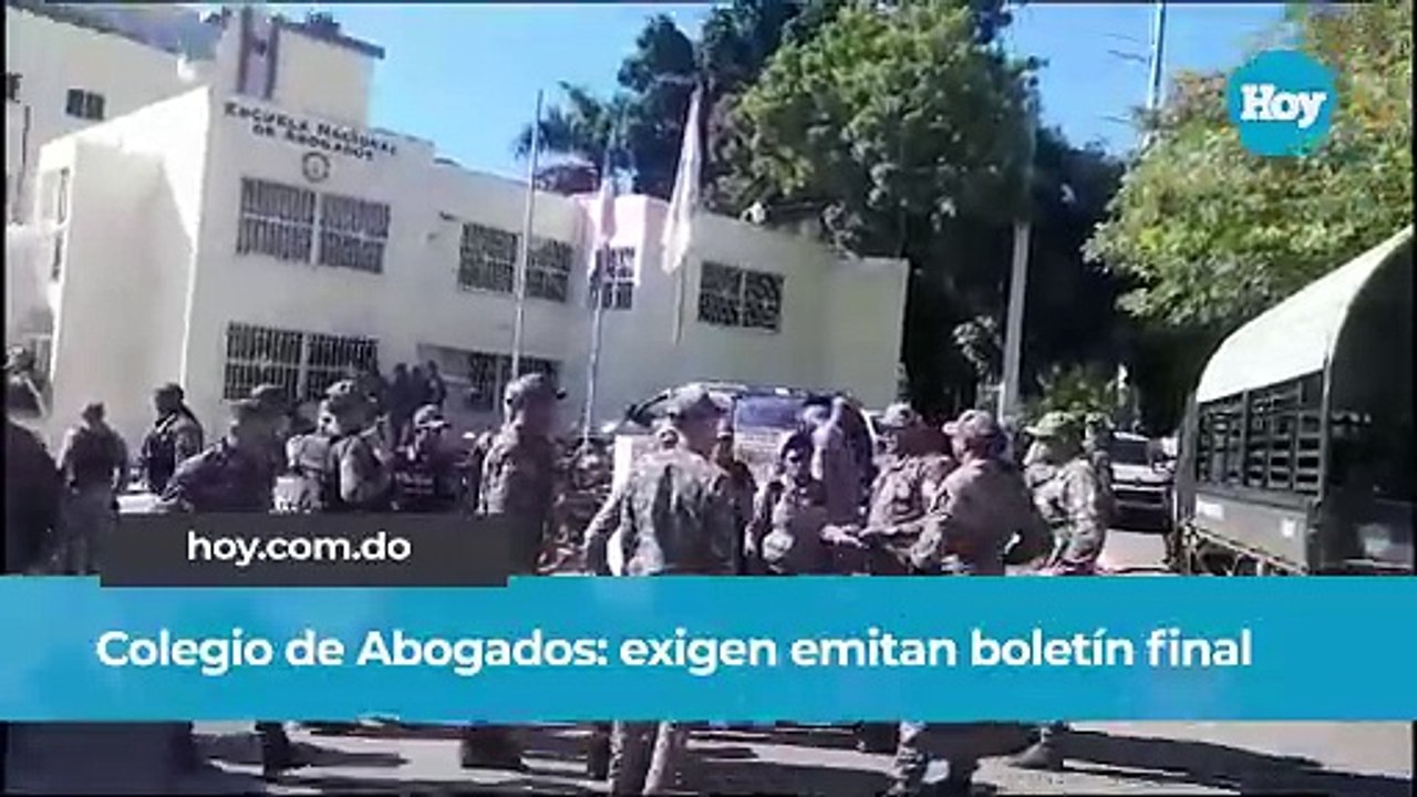 Colegio de Abogados exigen emitan boletín final