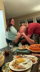 Parents React to Daughter's Pregnancy Announcement on Thanksgiving