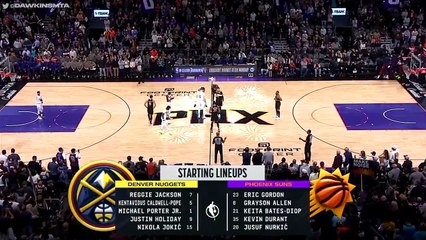 Denver Nuggets vs Phoenix Suns Full Game