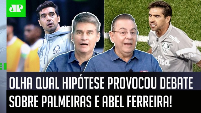 NÃO! EU DISCORDO DE VOCÊ! Se o Palmeiras FIZER ISSO com o Abel Ferreira, vai... OLHA esse DEBATE!