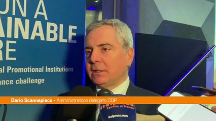 Scannapieco(CDP) "Serve messaggio forte su sostenibilità e inclusione"