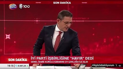 İYİ Parti'nin kararı canlı yayına damga vurdu! Portakal: Bana giren çıkan bir şey yok