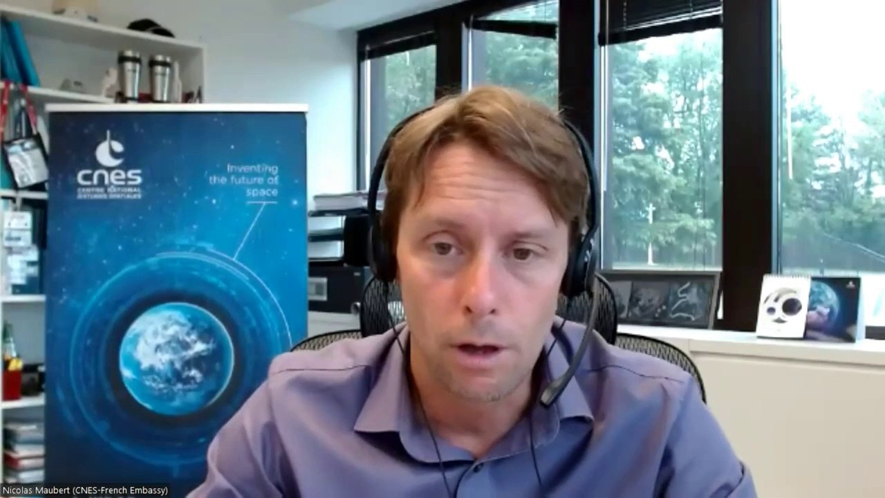 Nicolas Maubert, représentant du CNES aux États-Unis.