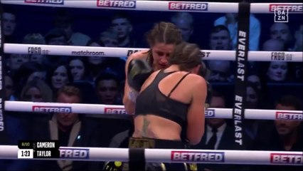 Katie Taylor vs. Chantelle Cameron 2 - Cameron Roughhousing