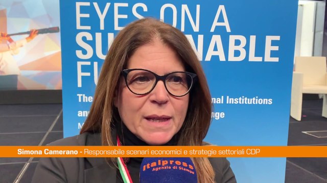 Camerano (CDP) Cerchiamo di orientare iniziative verso obiettivi ESG