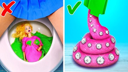 Please Save Barbie! *Find The Best Alphabet Lore Fidget* Satisfying Slime Video