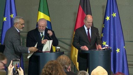 Jefe de gobierno alemán pide llegar a un "compromiso" para cerrar acuerdo UE-Mercosur