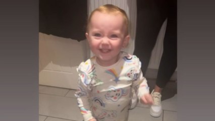 Inspirational 1 y/o queen with cerebral palsy will jump on every chance to dance her heart out