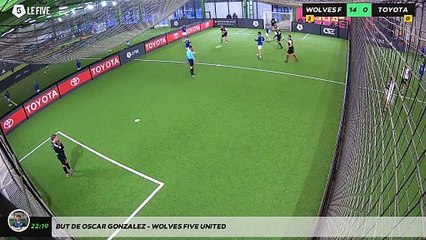 But de OSCAR GONZALEZ - WOLVES FIVE UNITED