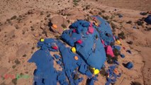 Tafraout Painted Rocks by Drone الصخور الملونة بتافراوت بالدرون