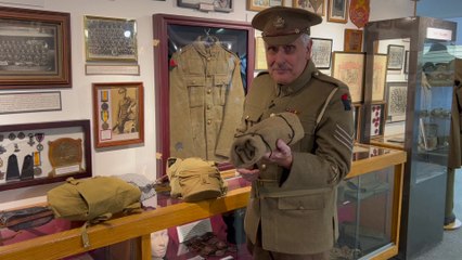 What did a WW1 Soldier carry in his kit bag?