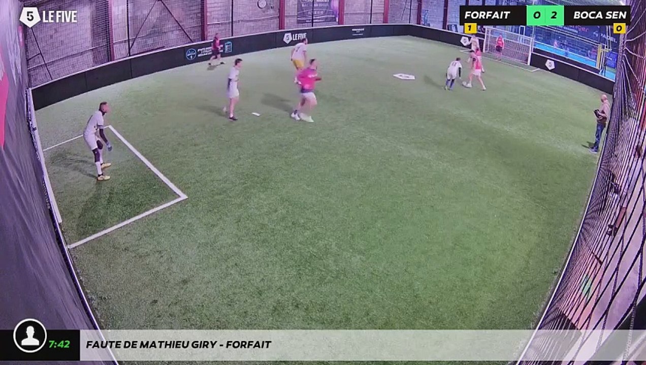 Faute de Mathieu GIRY - FORFAIT