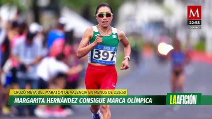 Margarita Hernández consigue marca olímpica en Maratón de Valencia