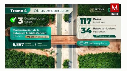 Tren Maya arrancará en "pre operación" con trenes de diésel: Sedena