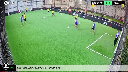Faute de Lucas Latouche  - Snoopy FC
