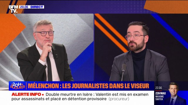 Propos de Jean-Luc Mélenchon sur Ruth Elkrief: Madame Elkrief n'est pas accusée pour ce qu'elle est, elle est accusée pour ce qu'elle fait , affirme David Guiraud (LFI)