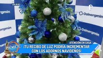 Navidad sin gastar de más: recomendación para ahorrar en tu recibo de luz en las festividades