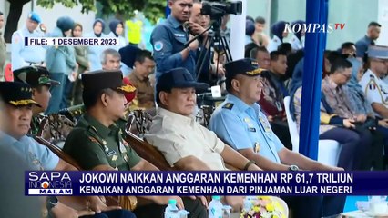 Tải video: Jokowi Setujui Anggaran Kemenhan Naik Rp 61,7 Triliun! Menhan Prabowo: Untuk Belanja Alutsista