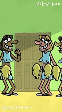 Cheerleaders Vs Mascot