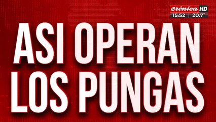 Así operan los pungas
