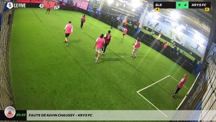Faute de Kévin CHAUSSY - KRYS FC