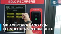 Líneas del Metrobús ya aceptarán tarjetas bancarias y tecnología sin contacto