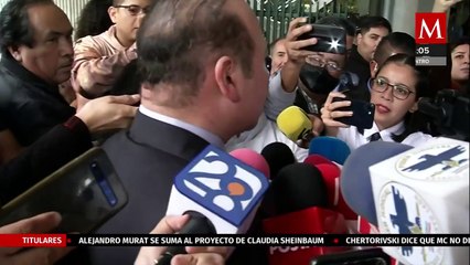 Luis Enrique Orozco se reúne con diputados en Congreso de Nuevo León