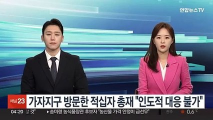 Descargar video: 가자지구 방문한 적십자 총재 