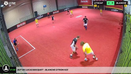 But de lucas bocquet - Blanche Citron H23