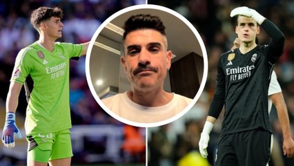 ¿Lunin o Kepa?: Álvaro Benito se posiciona en el debate de la portería del Real Madrid
