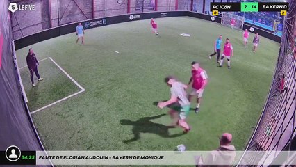 Faute de Florian AUDOUIN - Bayern de Monique