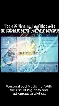 Top 5 Emerging Trends in Healthcare Management Shaping the Future of Healthcare #emergingtrends