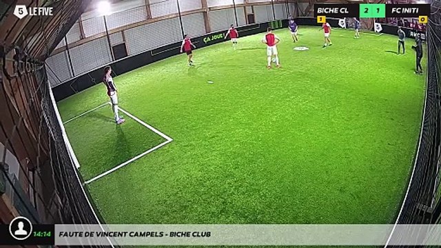 Faute de Vincent CAMPELS - BICHE CLUB