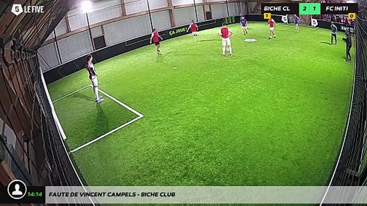 Faute de Vincent CAMPELS - BICHE CLUB