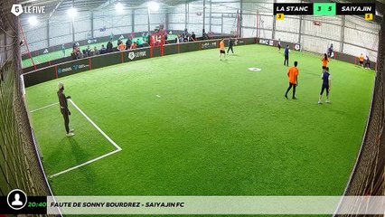 Faute de Sonny Bourdrez - Saiyajin FC