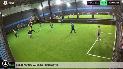 But de Farouk  Yahiaoui  - Team DAVID