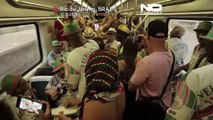 رقص و آواز مردم برزیل در «روز ملی سامبا»