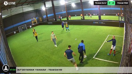 But de Farouk  Yahiaoui  - Team DAVID