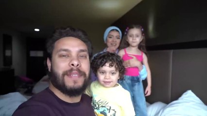 حققت حلمها و سفرتها امريكا في ثوانى