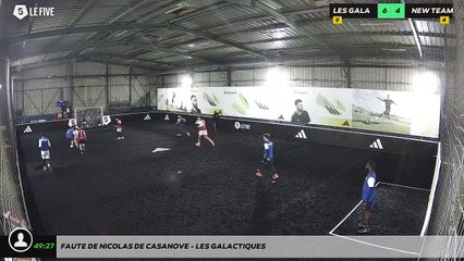 Faute de Nicolas DE CASANOVE - Les Galactiques