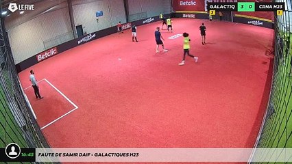 Faute de samir daif - Galactiques H23