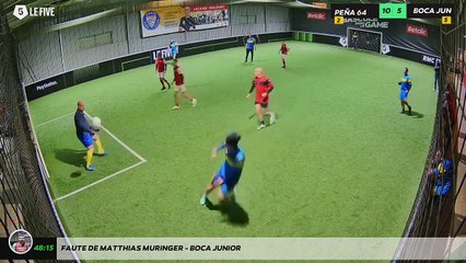 Faute de Matthias Muringer - BOCA JUNIOR