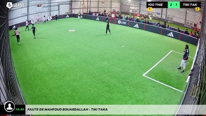 Faute de Mahfoud bouabdallah - Tiki Taka