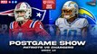 LIVE: Patriots vs Chargers Week 13 Postgame Show