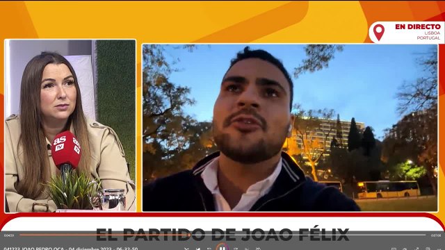 Así se vio en Portugal la celebración de Joao Félix al Atleti