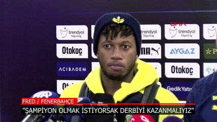 Fenerbahçeli Fred: Şampiyon olmak istiyorsak...
