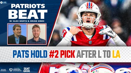 LIVE Patriots Beat: Patriots vs Chargers Recap + New England Holds #2 Pick