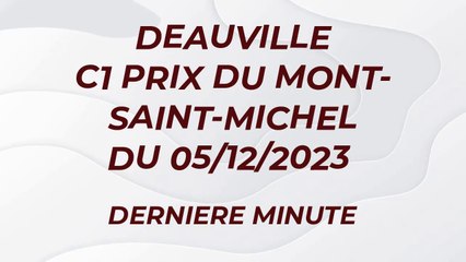 SELECTION DEAUVILLE C1 PRIX DU MONT-SAINT-MICHEL  05/12/2023 #pronostics_pmu #horse #quinté #pronostic